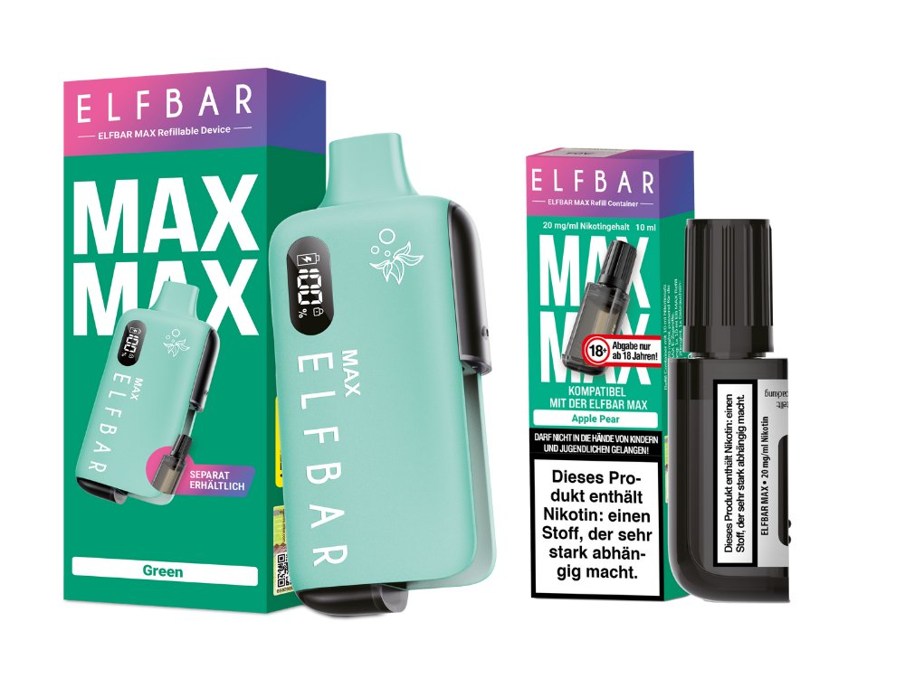 Elfbar Max Set inkl. Liquid Pod