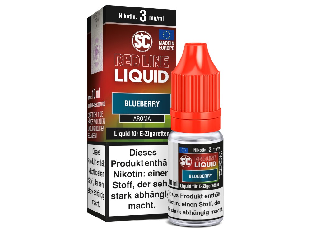 SC - Red Line Nikotin - Blueberry