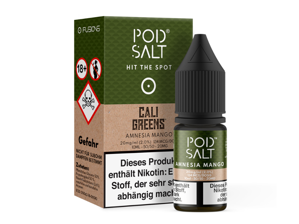 Pod Salt Fusion Amnesia Mango Nikotinsalz-Liquid 20 mg/ml