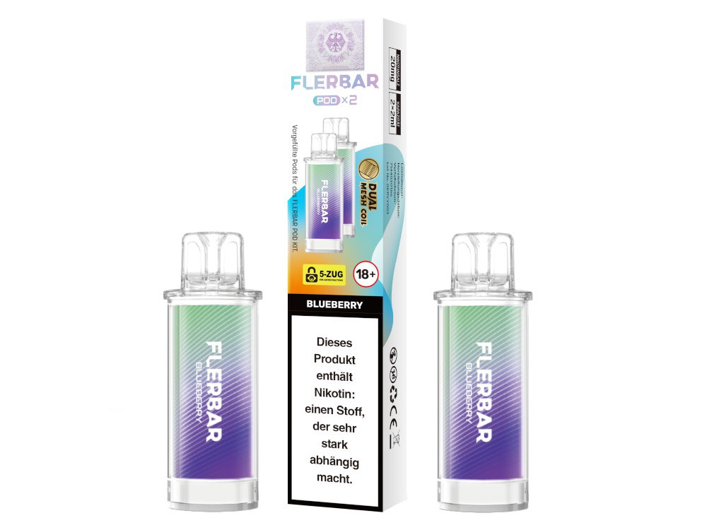 Flerbar - POD (2 Stück pro Packung) - Prefilled