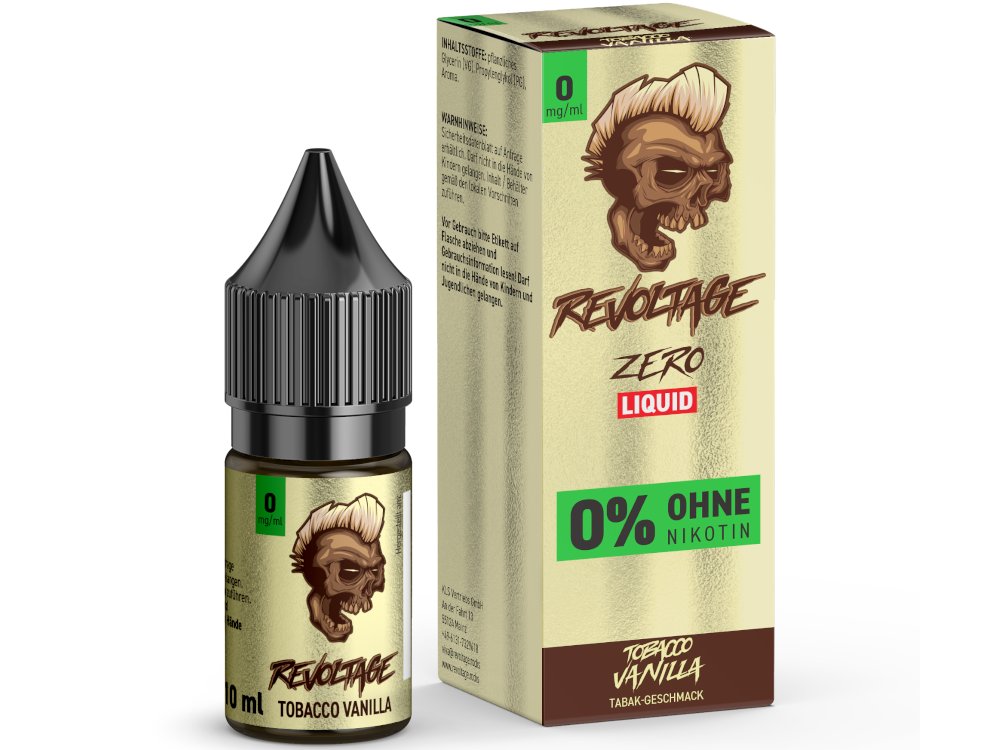 Revoltage Hybrid-Nikotinsalz-Liquid Tobacco Vanilla 0 mg/ml
