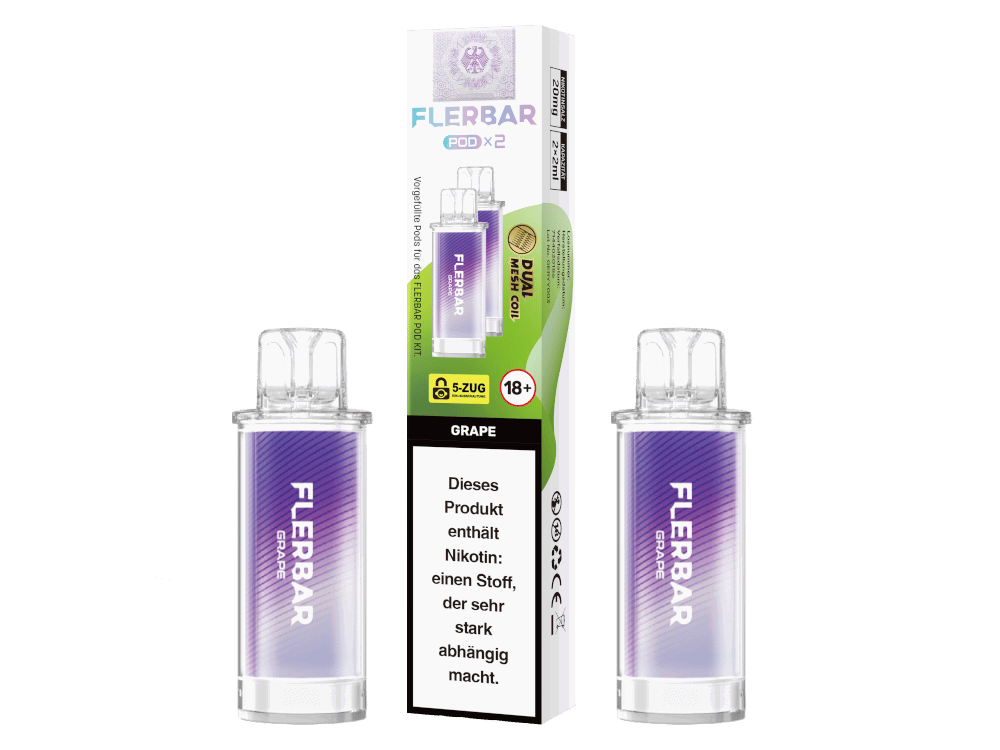 Flerbar - POD (2 Stück pro Packung) - Prefilled