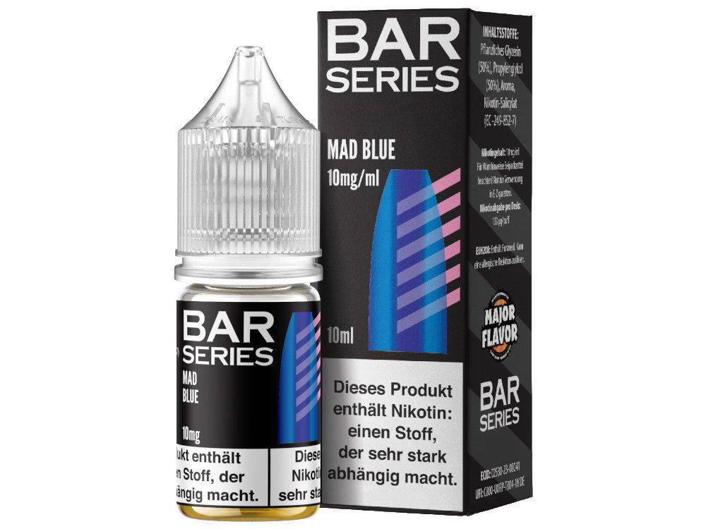 Bar Series - Nikotinsalz Liquid - Mad Blue