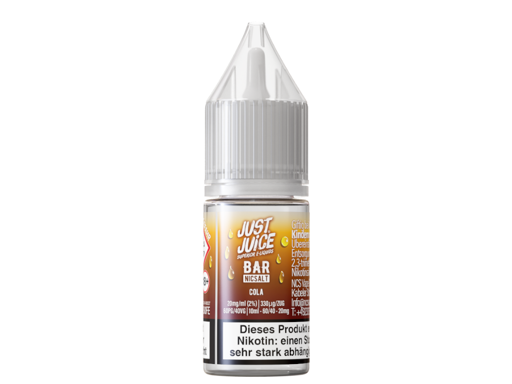 Just Juice - Bar - Nikotinsalz Liquid - Cola