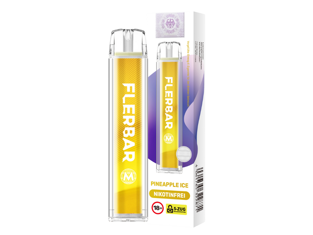 Flerbar - M Einweg E-Zigarette ohne Nikotin - Prefilled