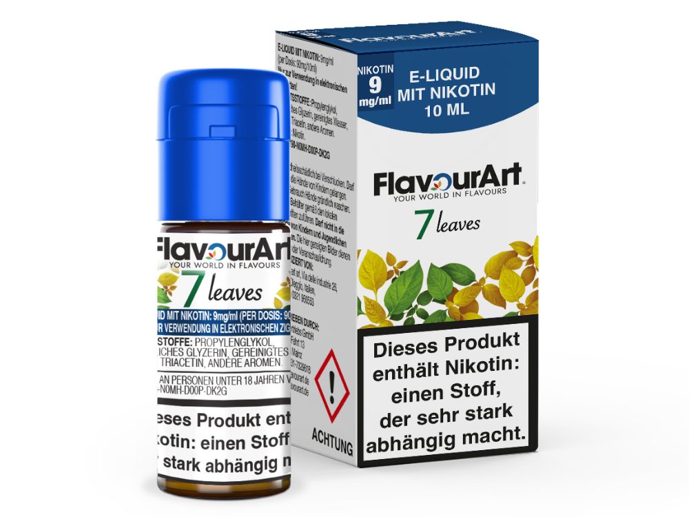 FlavourArt - E-Zigaretten Liquid - 7 Leaves