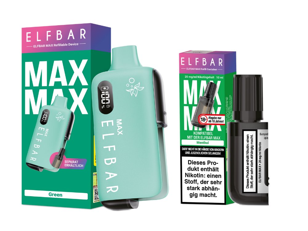 Elfbar Max Set inkl. Liquid Pod