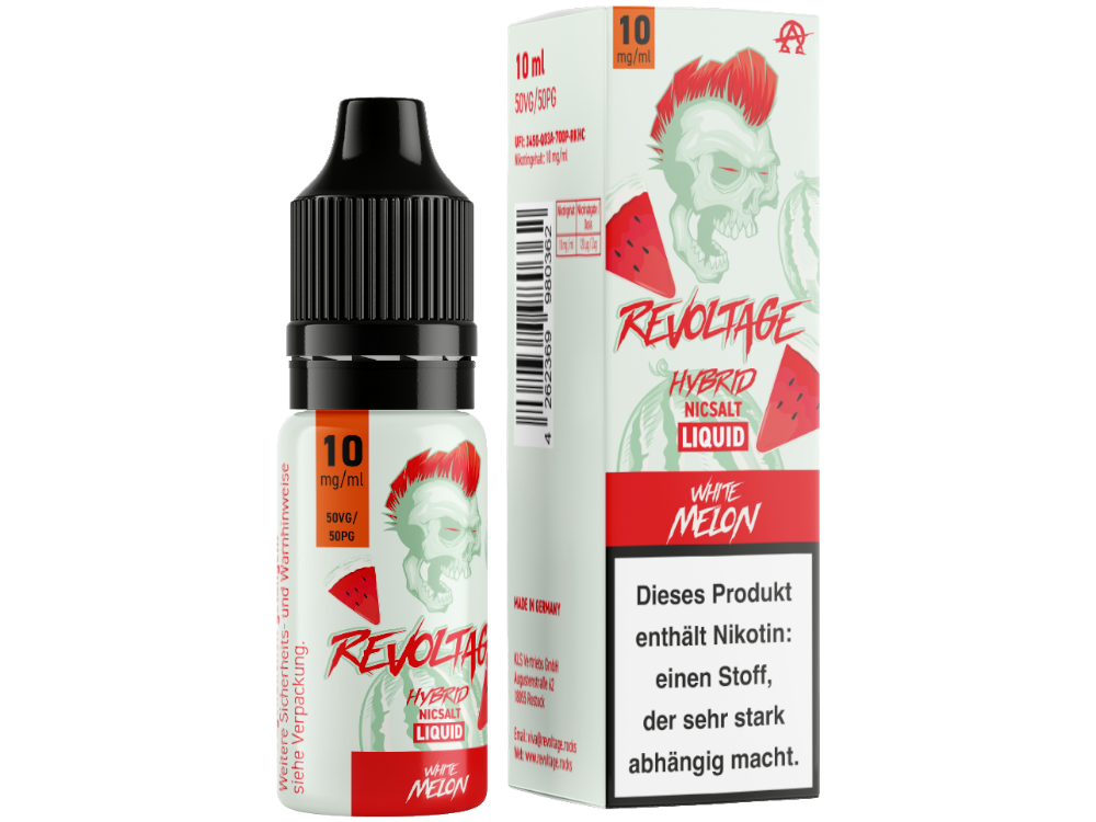 Revoltage Tobacco Gold Hybrid-Nikotinsalz-Liquid White Melon