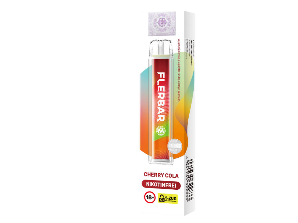 Flerbar - M Einweg E-Zigarette ohne Nikotin - Prefilled