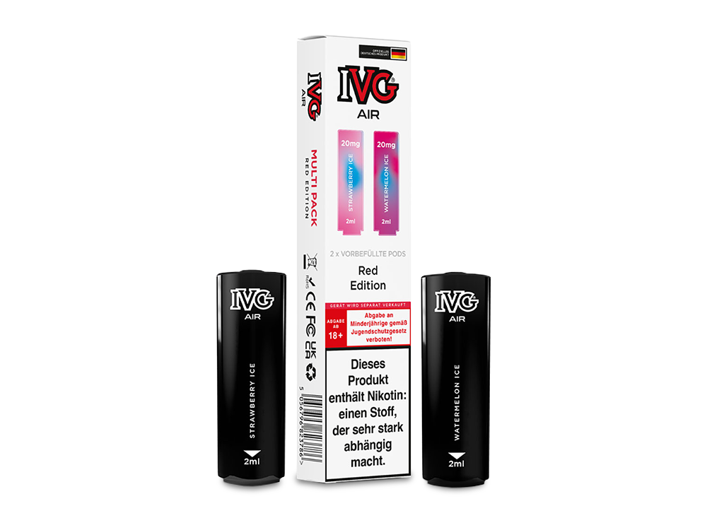 IVG AIR Pod Multi Flavour Edition (2 Stück pro Packung) - Prefilled