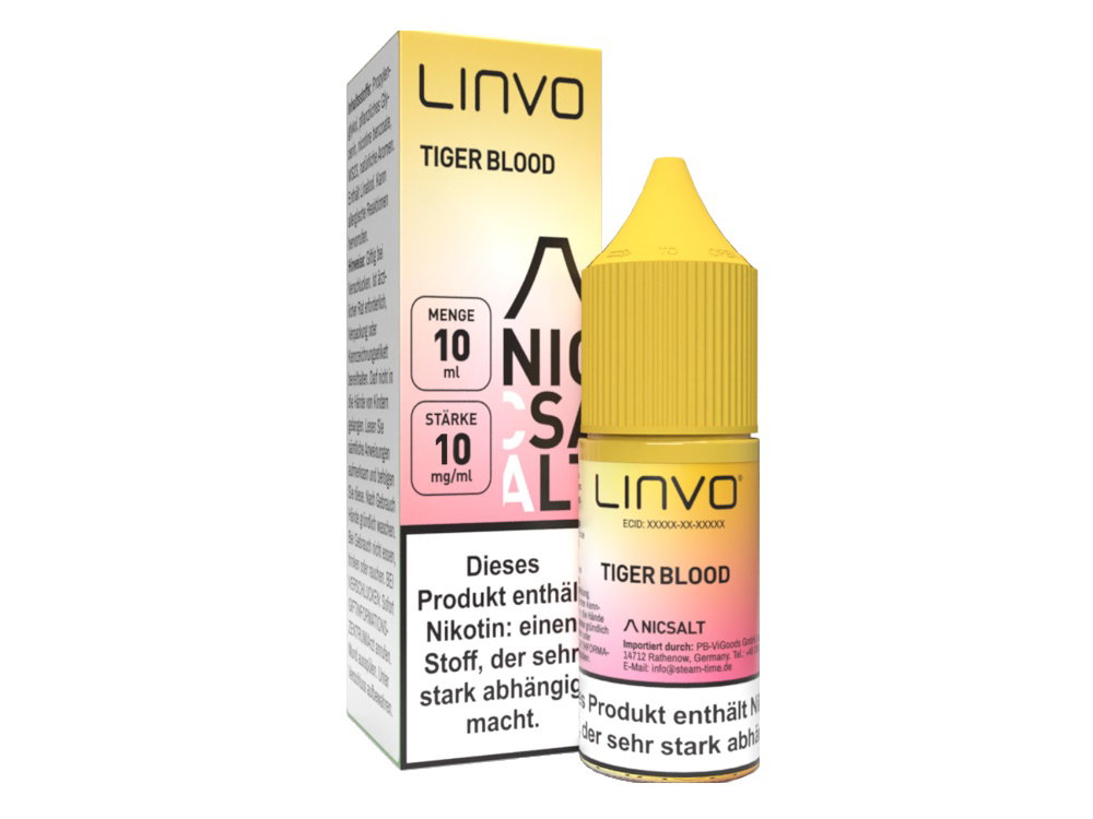 Linvo Nikotinsalz-Liquid Tiger Blood