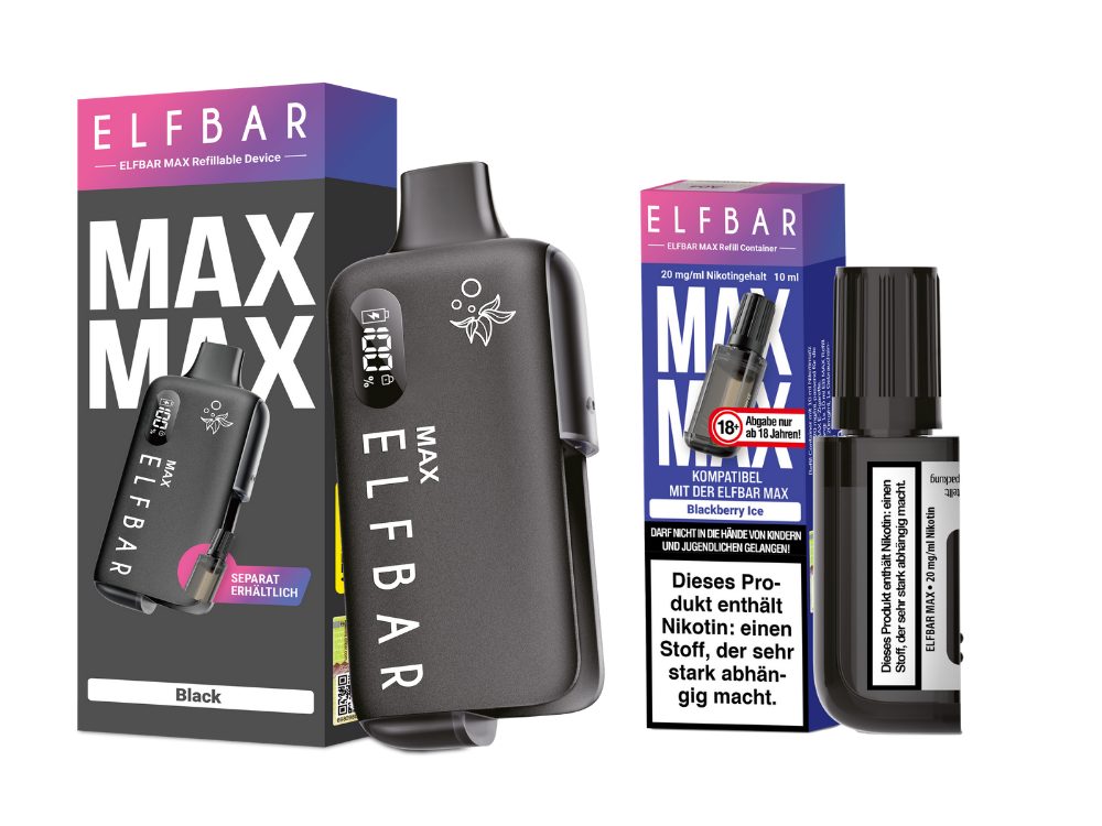 Elfbar Max Set inkl. Liquid Pod