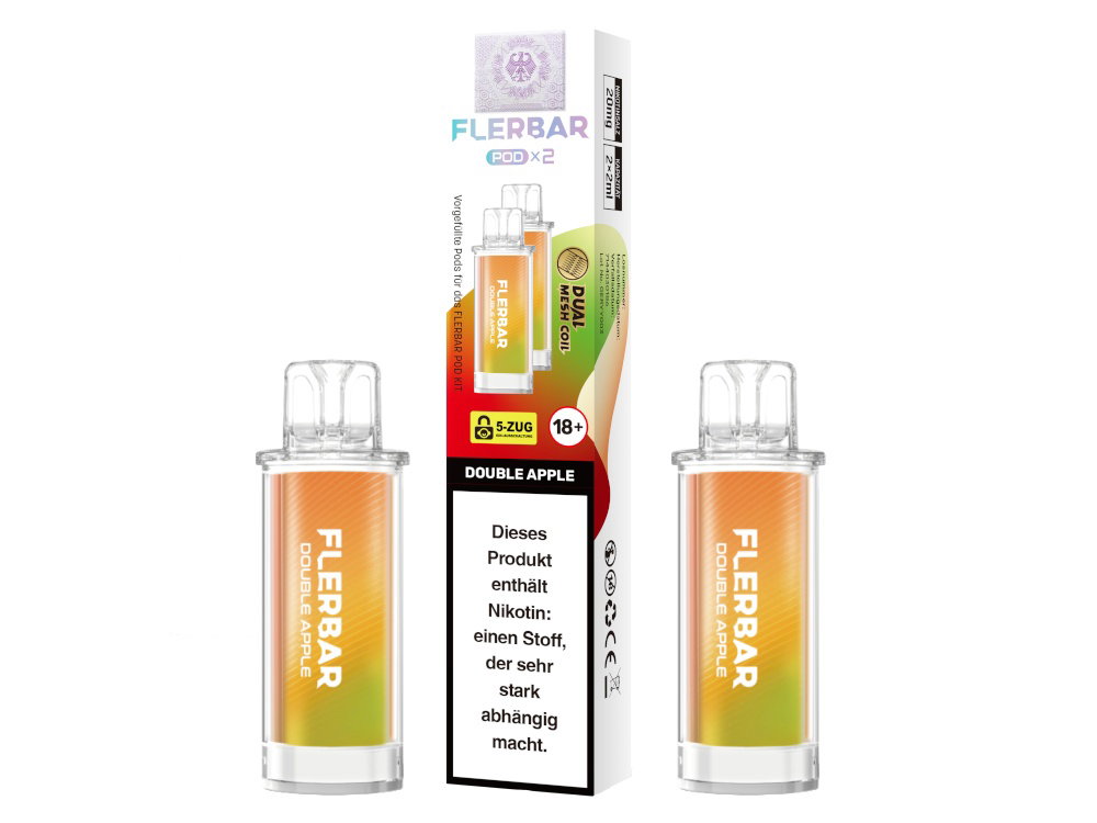 Flerbar - POD (2 Stück pro Packung) - Prefilled