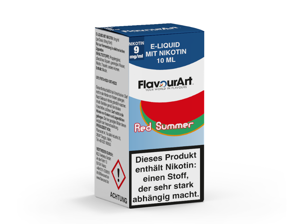 FlavourArt - E-Zigaretten Liquid - Red Summer