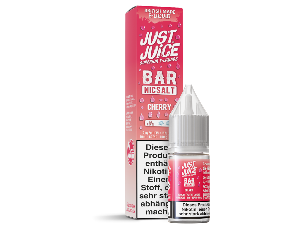 Just Juice - Bar - Nikotinsalz Liquid - Cherry