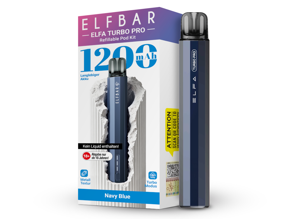 Elfbar - Elfa Turbo Pro E-Zigaretten Set