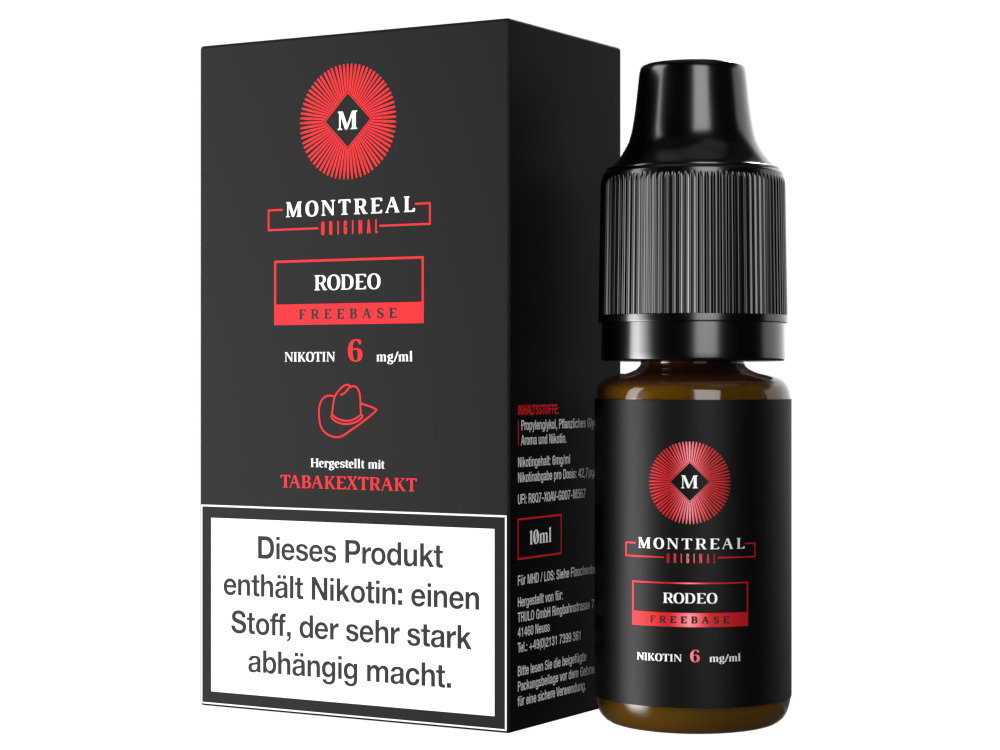 Montreal Original - E-Zigaretten Liquid - Rodeo