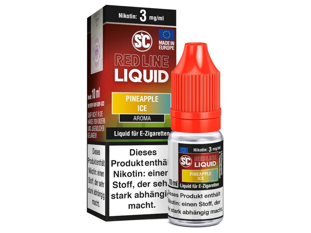 SC - Red Line Nikotin - Pineapple Ice