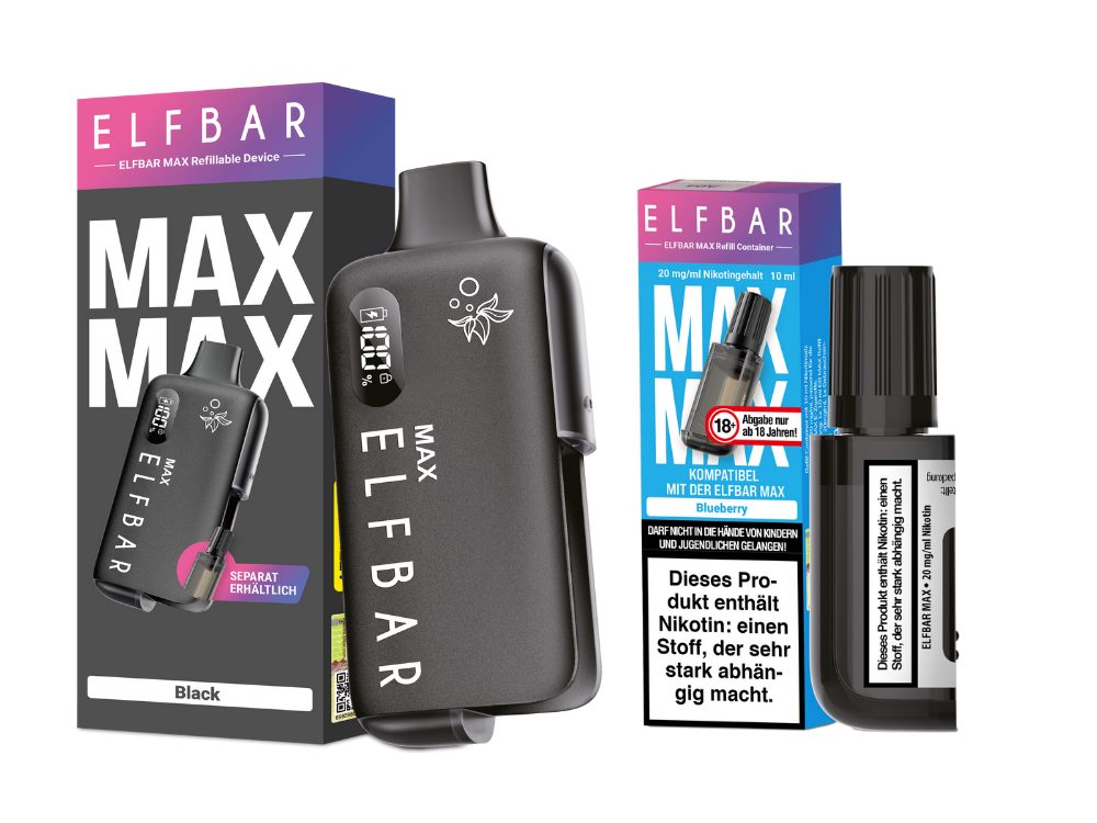 Elfbar Max Set inkl. Liquid Pod