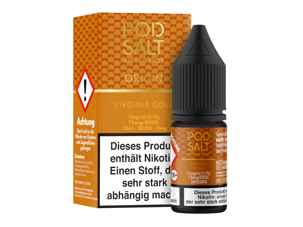 Pod Salt Origin Virginia Gold Nikotinsalz-Liquid
