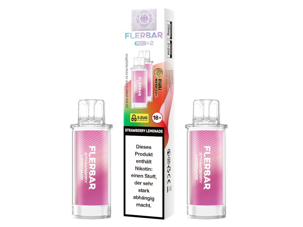 Flerbar - POD (2 Stück pro Packung) - Prefilled