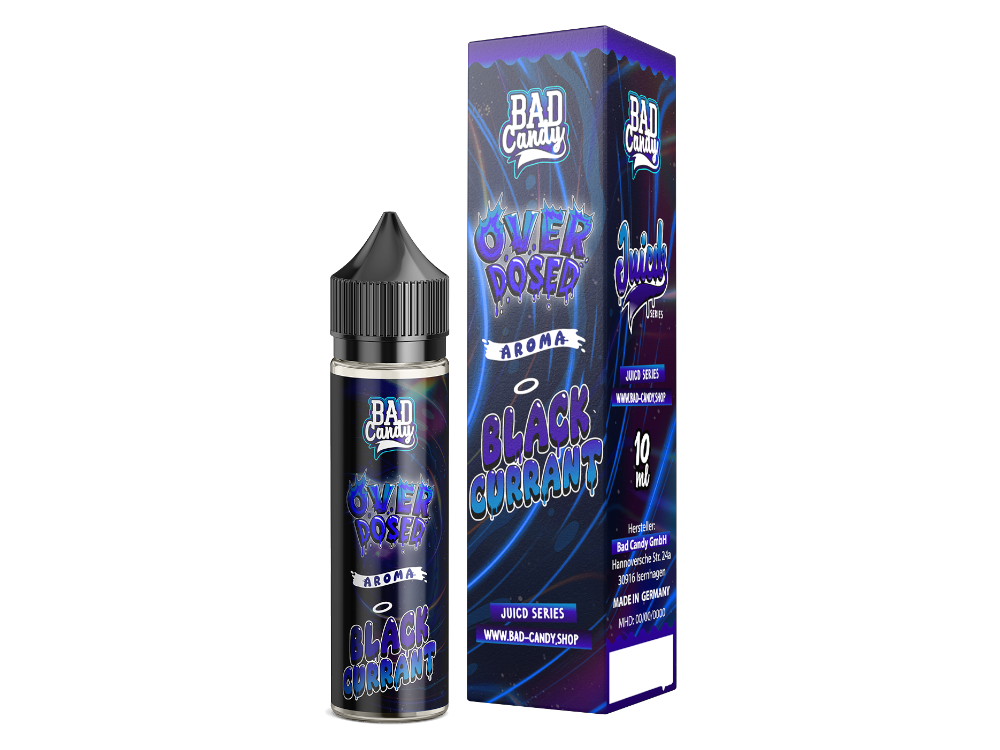 Bad Candy Liquids - Juicd - Longfill 10 ml - Blackcurrant