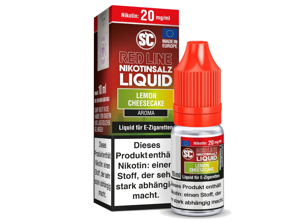 SC Red Line Lemon Cheesecake Nikotinsalz-Liquid 20 mg/ml
