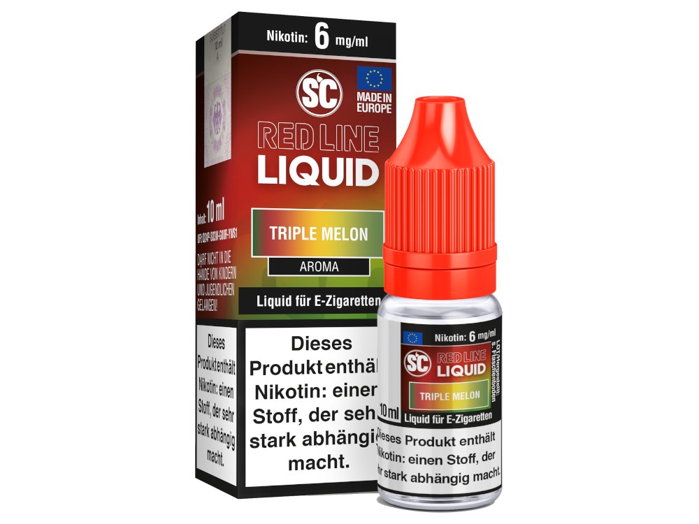 SC - Red Line Nikotin - Triple Melon