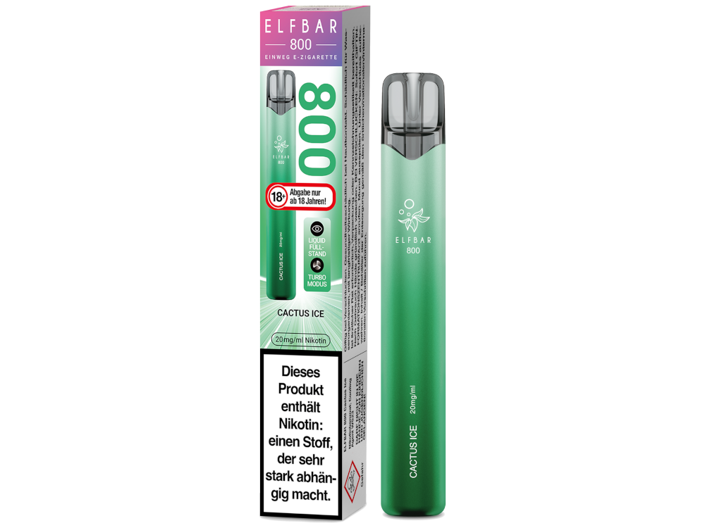 Elfbar 800 Einweg E-Zigarette - Prefilled
