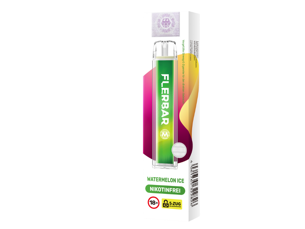 Flerbar - M Einweg E-Zigarette ohne Nikotin - Prefilled