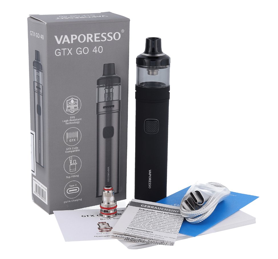 Vaporesso - GTX GO 40 E-Zigaretten Set