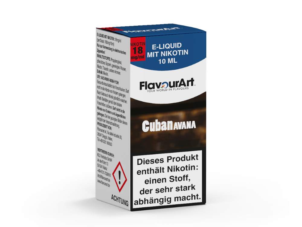 FlavourArt - E-Zigaretten Liquid - Cuban Avana