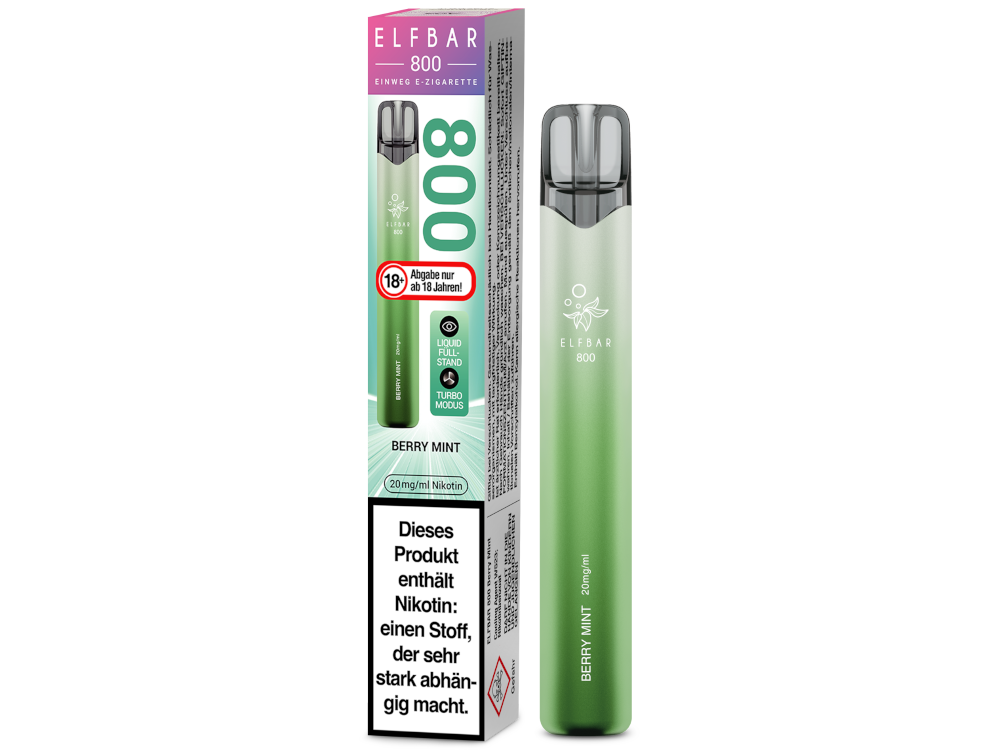 Elfbar 800 Einweg E-Zigarette - Prefilled