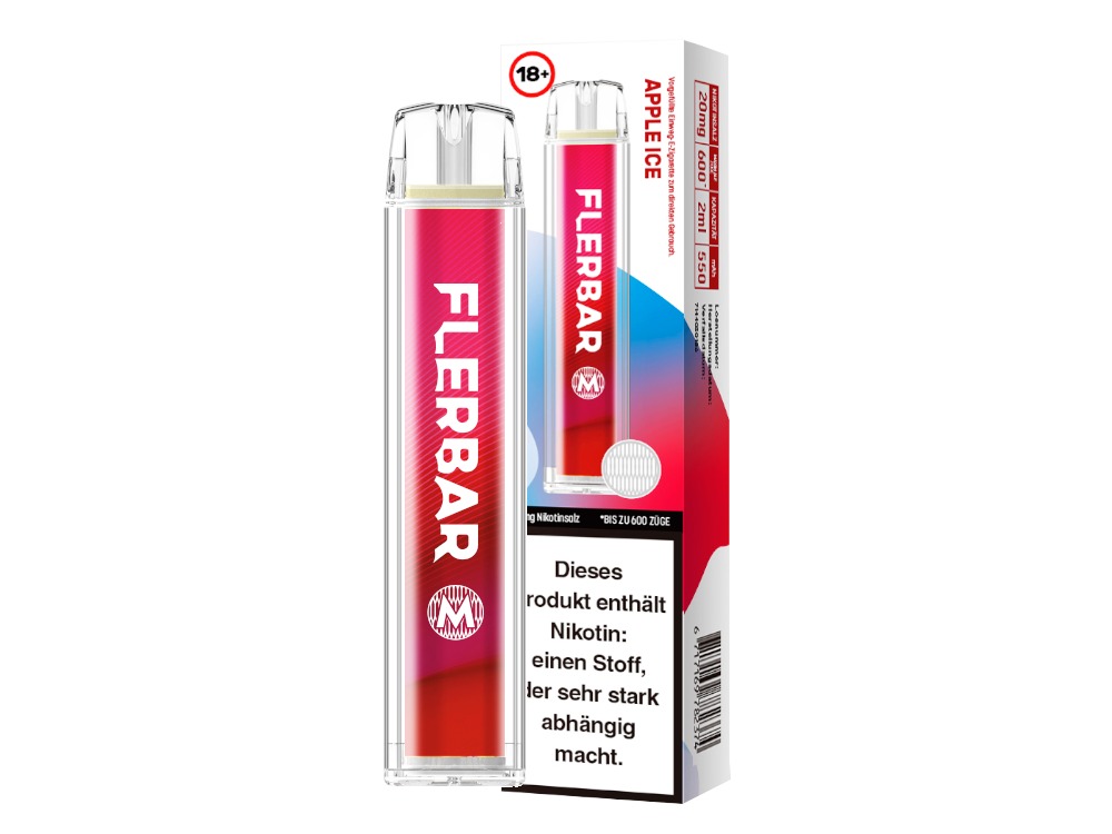 Flerbar - M Einweg E-Zigarette  - Prefilled
