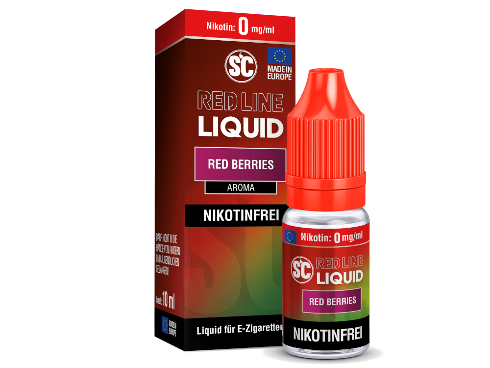 SC Red Line Red Berries V2 Nikotinsalz-Liquid 0 mg/ml