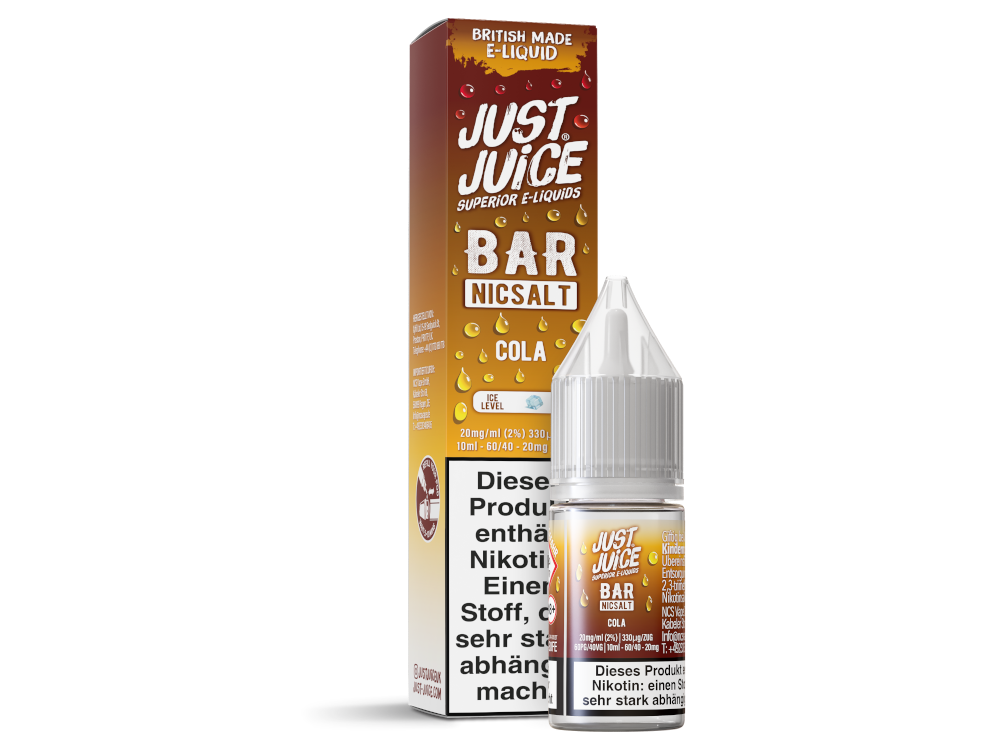 Just Juice - Bar - Nikotinsalz Liquid - Cola