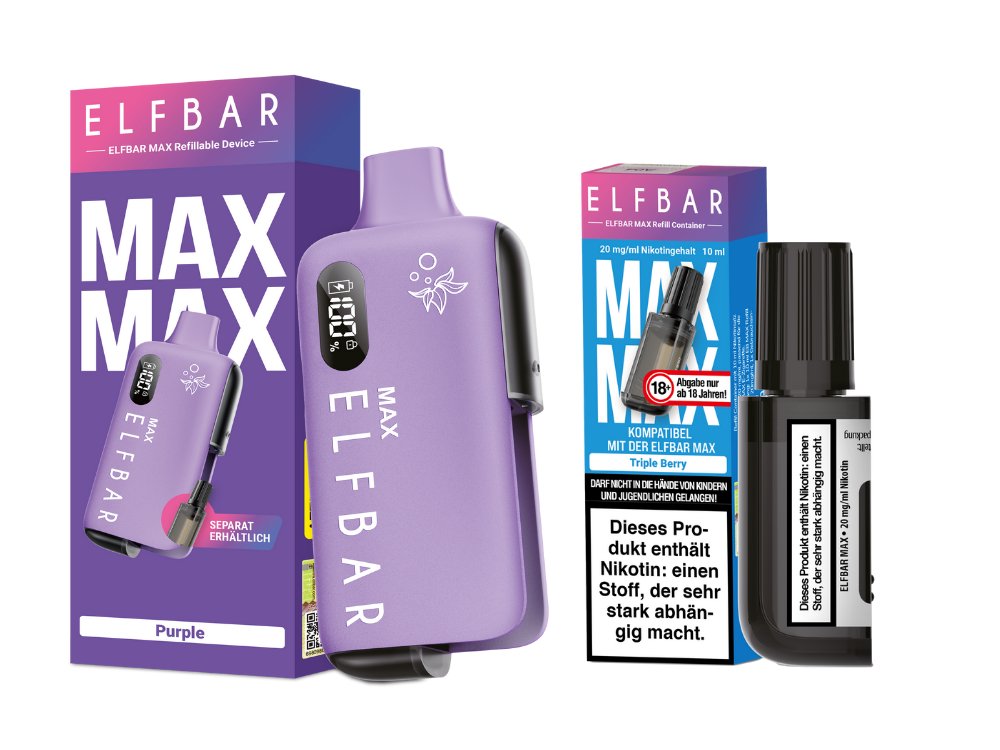 Elfbar Max Set inkl. Liquid Pod