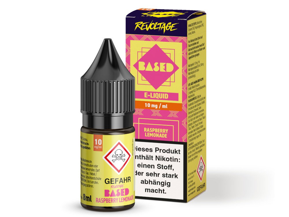 Revoltage - BASED - Hybrid Nikotinsalz Liquid - Raspberry Lemonade