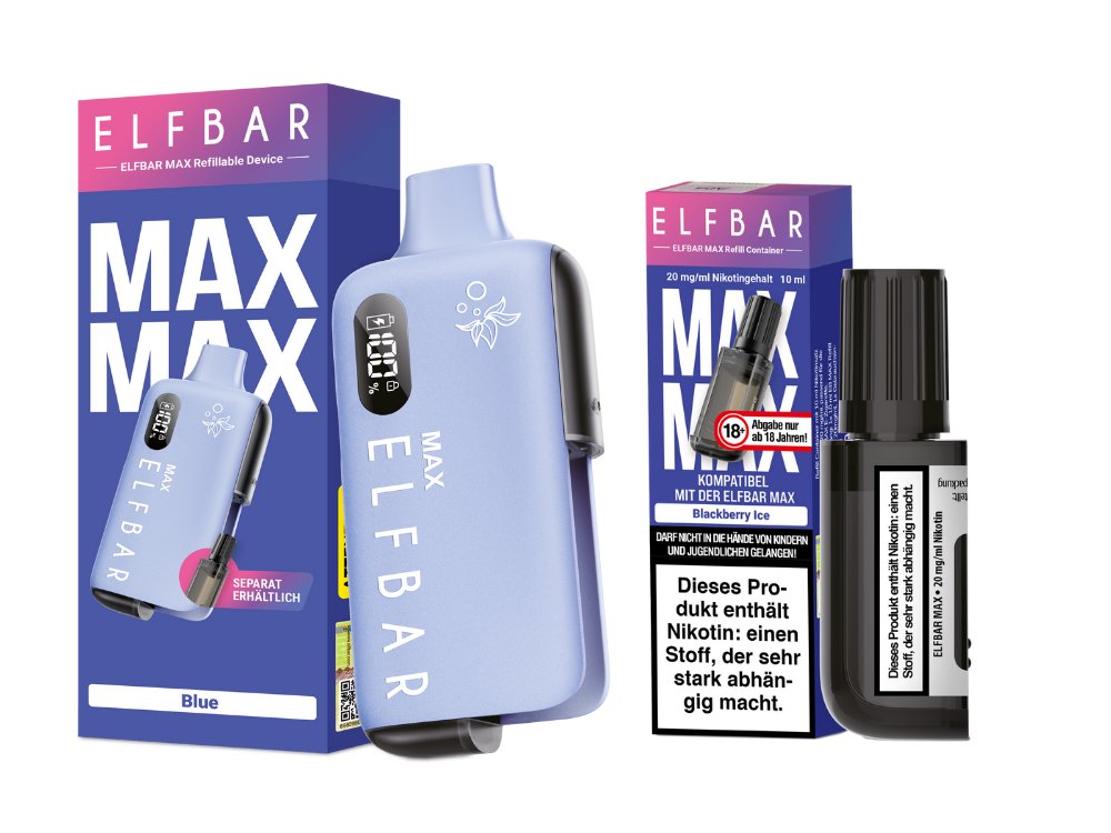 Elfbar Max Set inkl. Liquid Pod