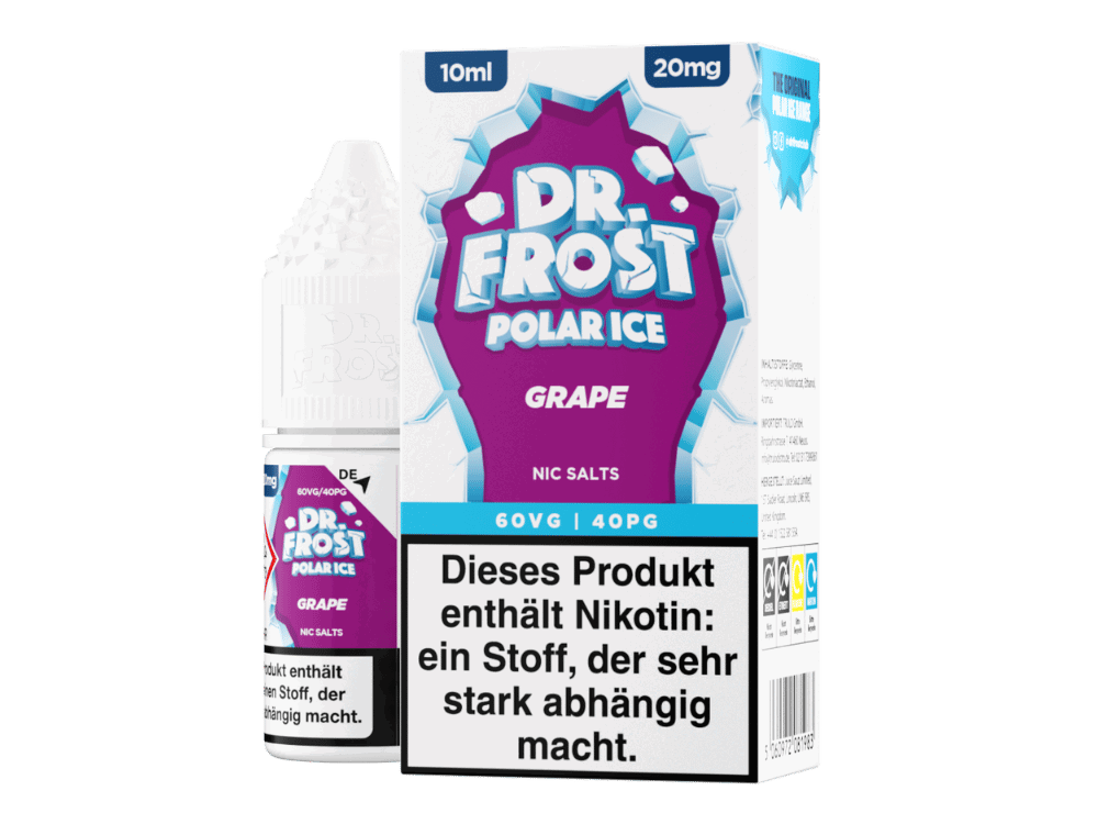 Dr. Frost - Ice Cold - Nikotinsalz Liquid - Grape