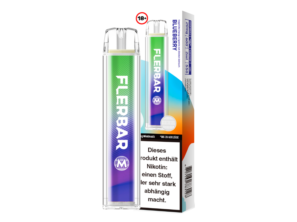 Flerbar - M Einweg E-Zigarette  - Prefilled