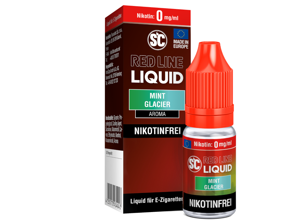 SC Red Line Mint Glacier Nikotinsalz-Liquid