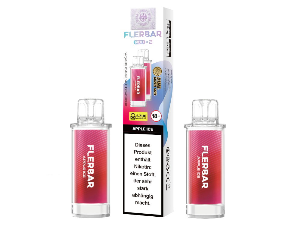 Flerbar - POD (2 Stück pro Packung) - Prefilled