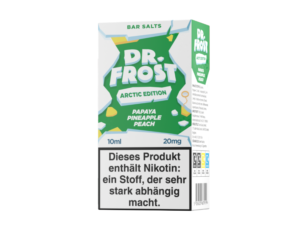 Dr. Frost - Arctic Edition - Nikotinsalz Liquid - Papaya Pineapple Peach