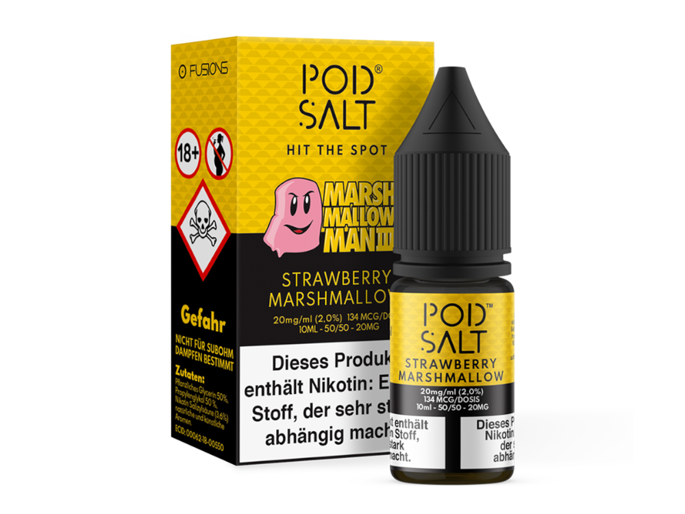 Pod Salt Fusion Marshmallow Man 3 Nikotinsalz-Liquid 20 mg/ml