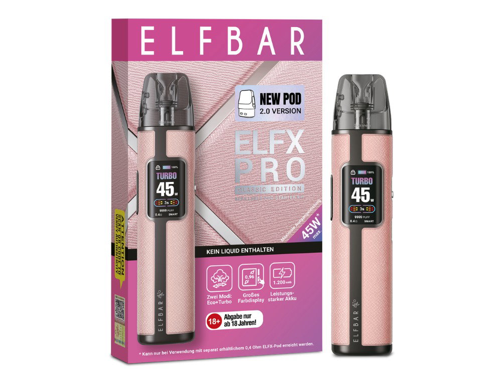 Elfbar - Elfx Pro Classic Edition E-Zigaretten Set