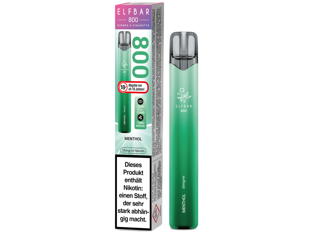 Elfbar 800 Einweg E-Zigarette - Prefilled