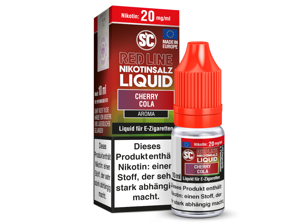 SC Red Line Cherry Cola Nikotinsalz-Liquid