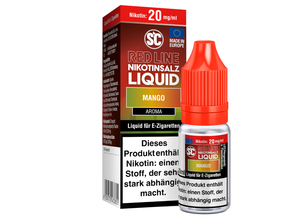 SC Red Line Mango Nikotinsalz-Liquid 20 mg/ml
