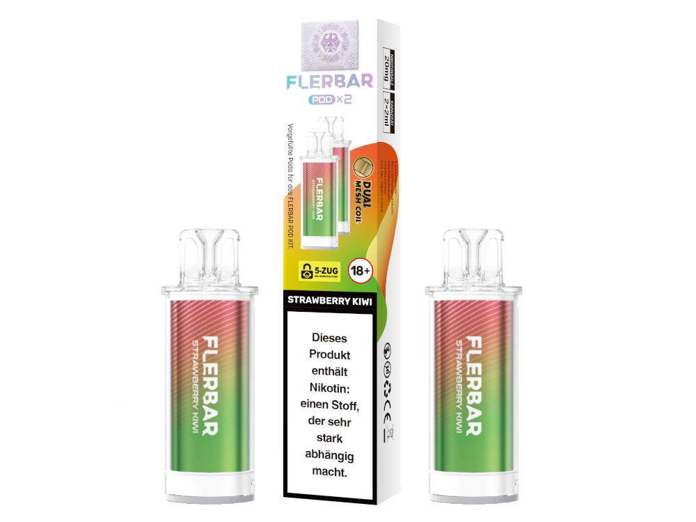 Flerbar - POD (2 Stück pro Packung) - Prefilled